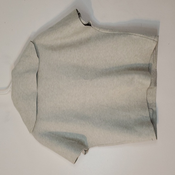 Joie Shortsleeve Open Front Wide Collared Cape Style Poncho Boxy Pockets Soft - Picture 8 of 12